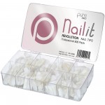 Pure Nails Revolution Tips Assorted Sizes Pack of 100